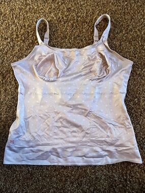 Ruby Ribbon Cream and Polka Dot Shaping Cami